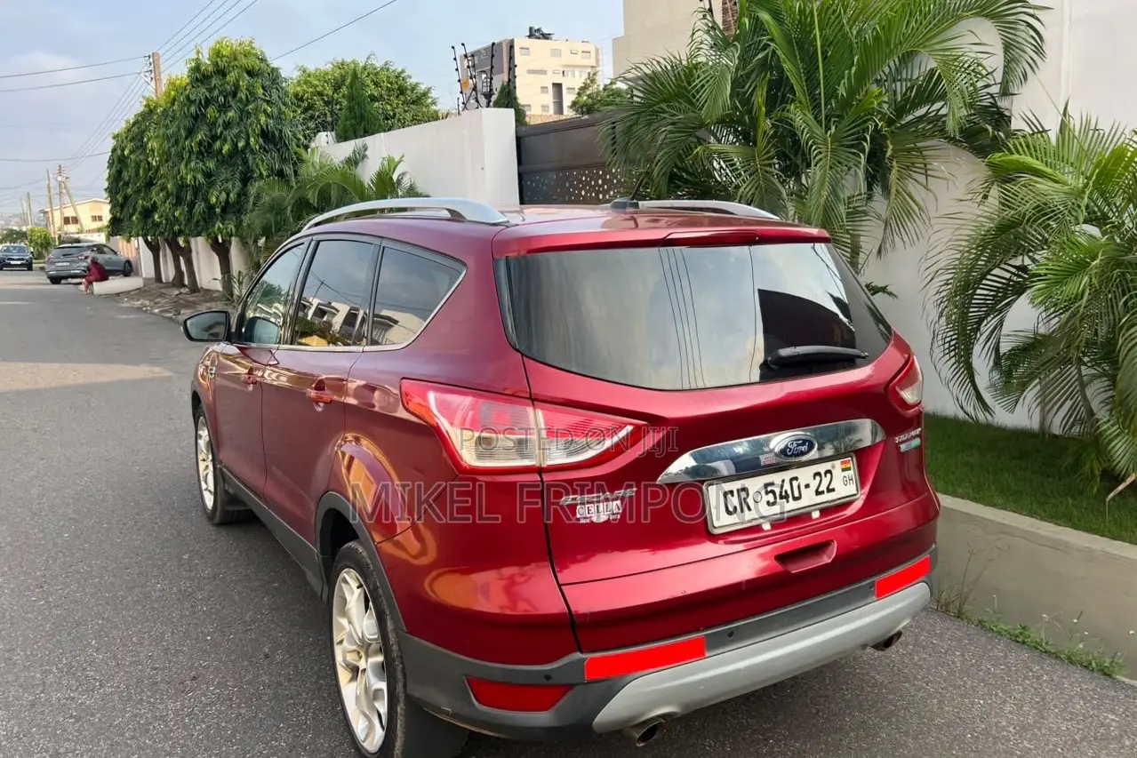 Ford Escape Titanium 4dr SUV AWD  (1.6L 4cyl Turbo 6A) 2014 Red
