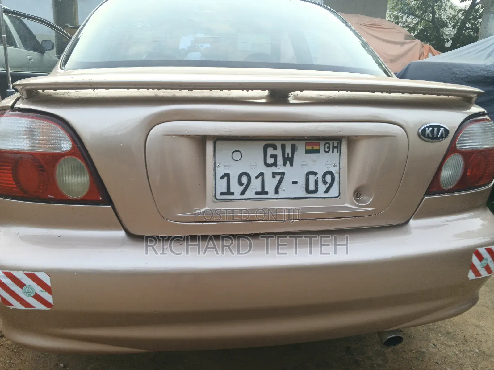 Kia Sephia Automatic 1999 Gold
