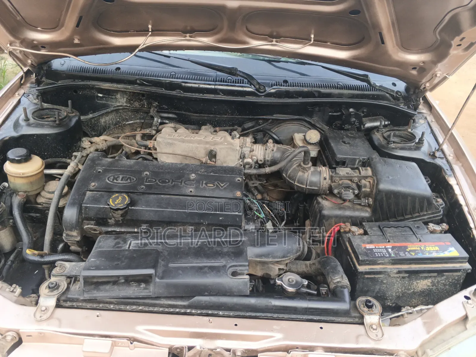 Kia Sephia Automatic 1999 Gold