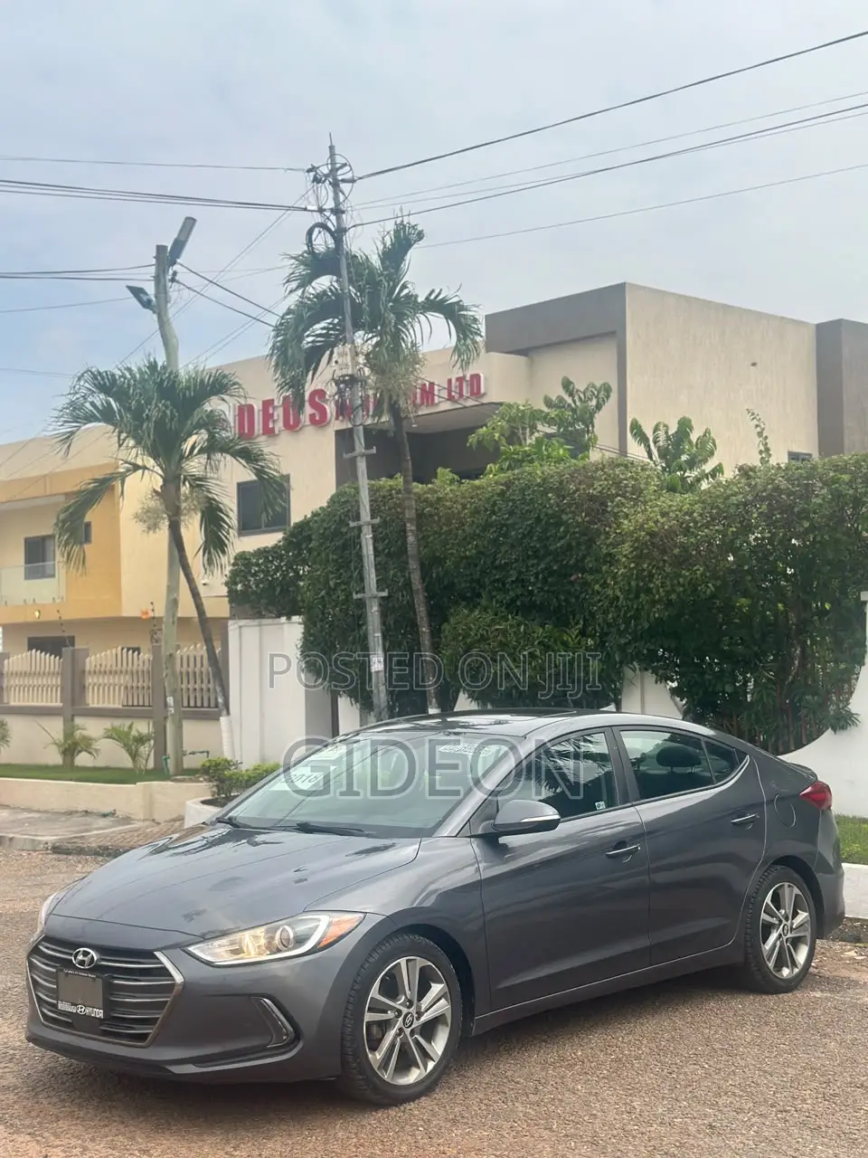 Hyundai Elantra Limited 2018 Gray