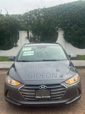Hyundai Elantra Limited 2018 Gray