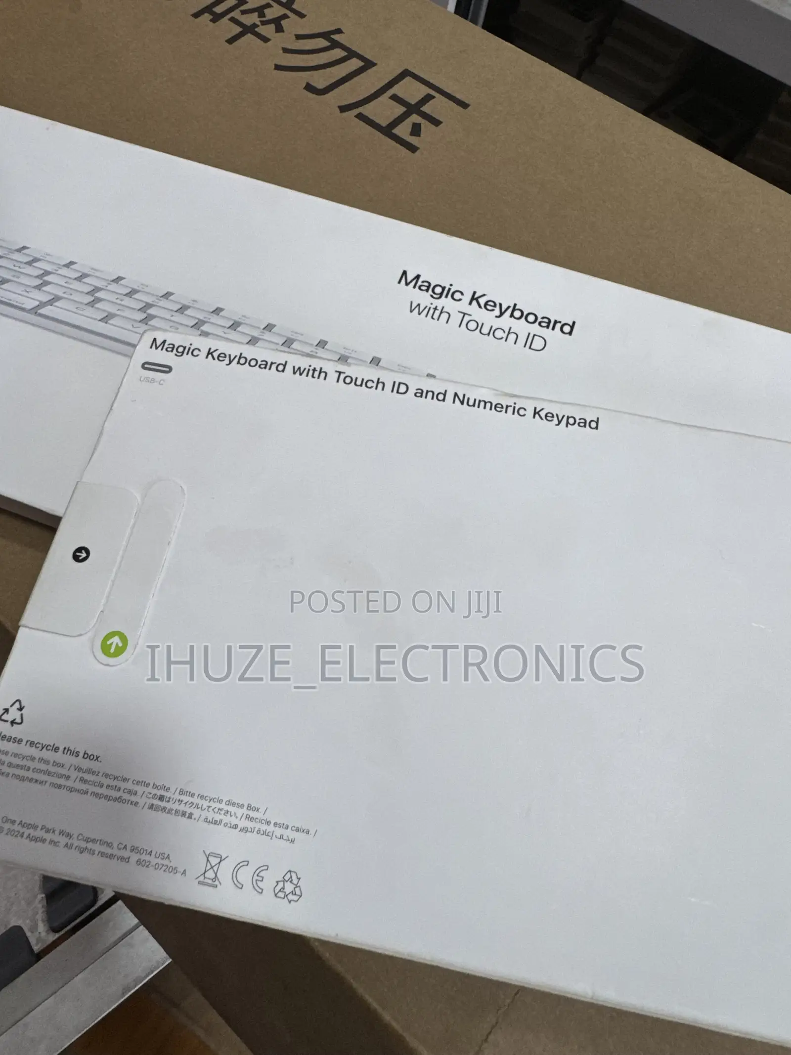 White Magic Keyboard (Touch Id/Numeric Keypad) - USB-C