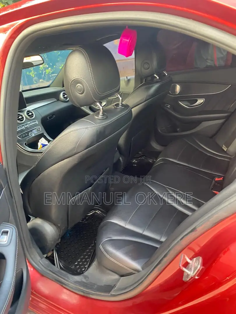 Mercedes-Benz C300 Sport 4Matic Sedan AWD (2.0L 4cyl 7A) 2017 Red