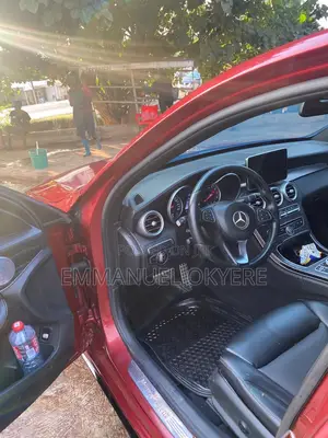 Mercedes-Benz C300 Sport 4Matic Sedan AWD (2.0L 4cyl 7A) 2017 Red