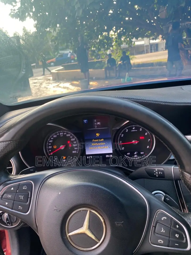 Mercedes-Benz C300 Sport 4Matic Sedan AWD (2.0L 4cyl 7A) 2017 Red