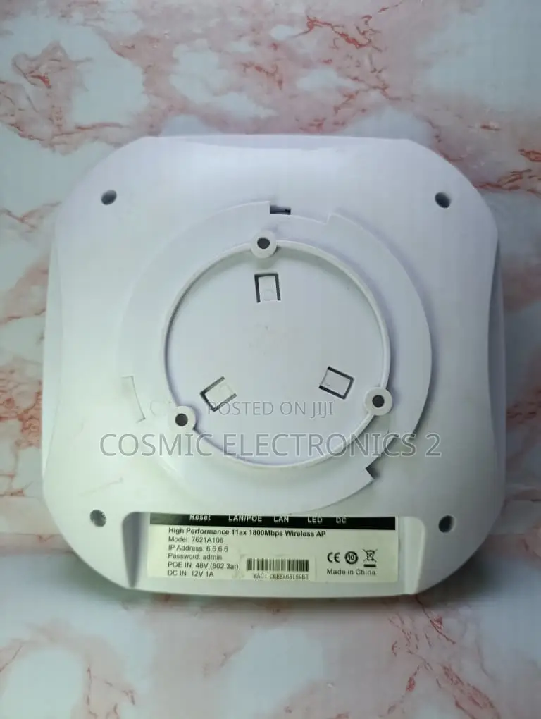 KuWFi Dual-Band WiFi 6 AX1800 Ceiling-Mount Wireless Access Point