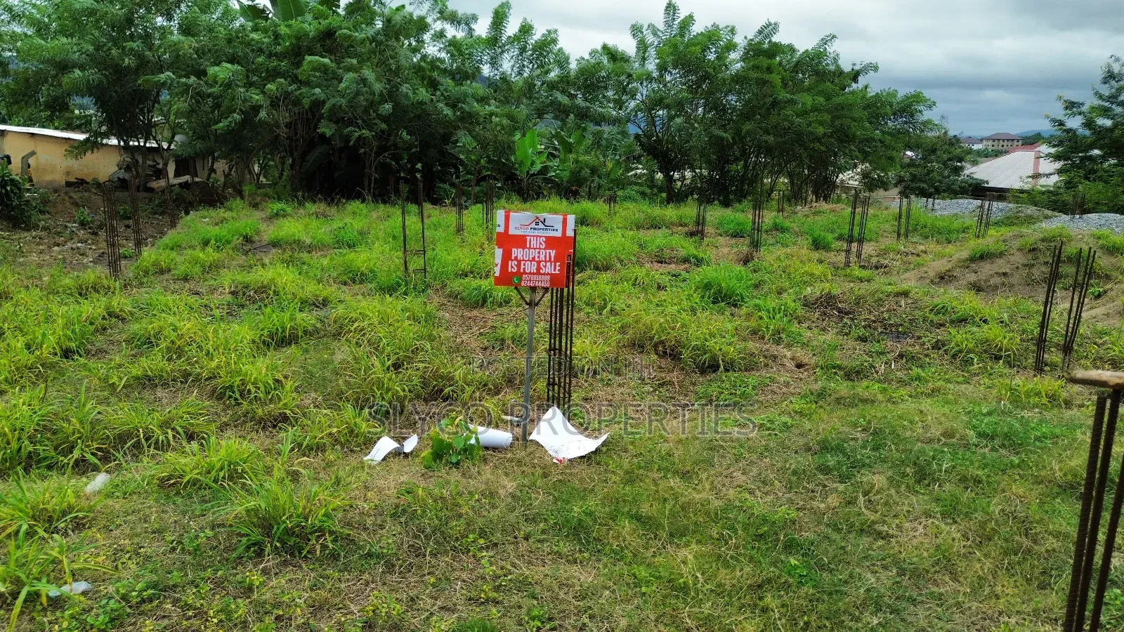 Partially Developed Land for Sale in Koforidua Okorase