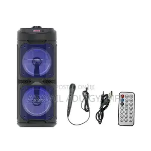 Bluetooth Speaker With Microphone (6.5) Inches