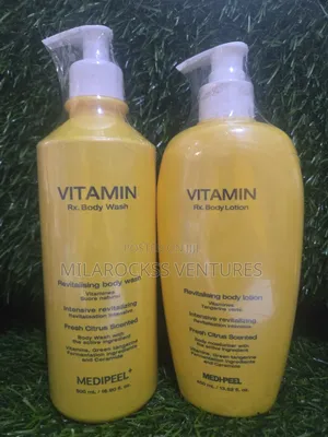 Medi-Peel Vitamin RX. Body Lotion and Body Wash.