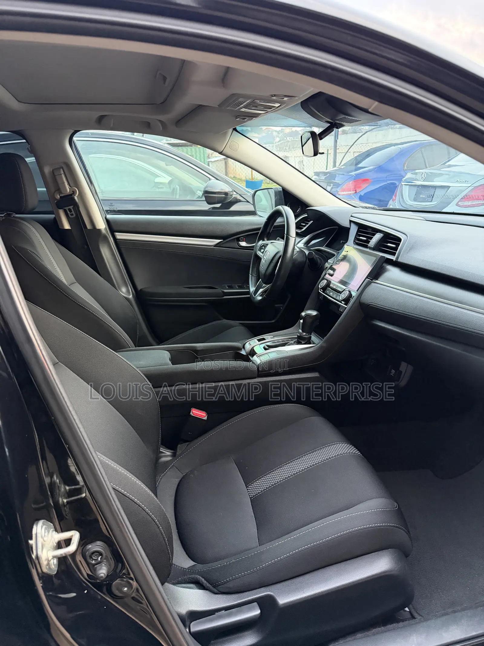 Honda Civic EX Sedan 2019 Black