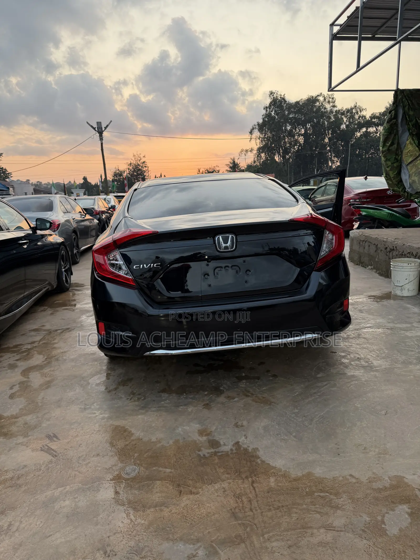 Honda Civic EX Sedan 2019 Black
