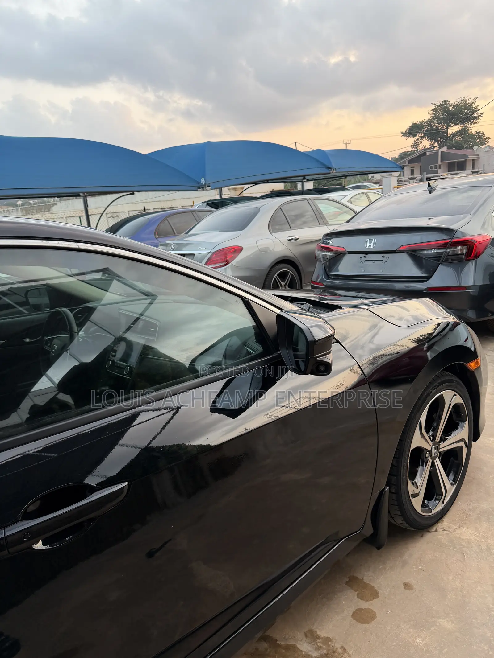 Honda Civic EX Sedan 2019 Black