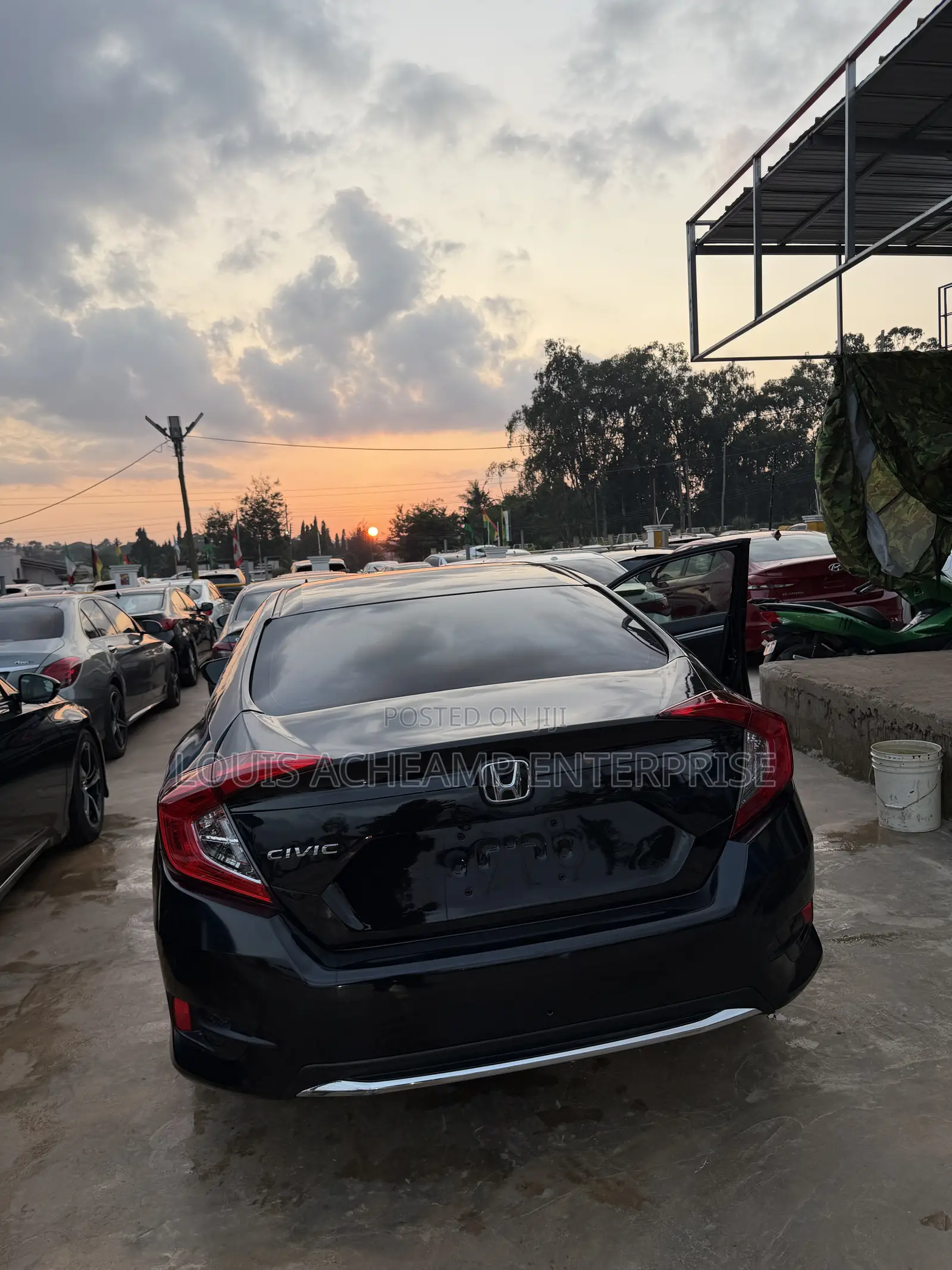 Honda Civic EX Sedan 2019 Black