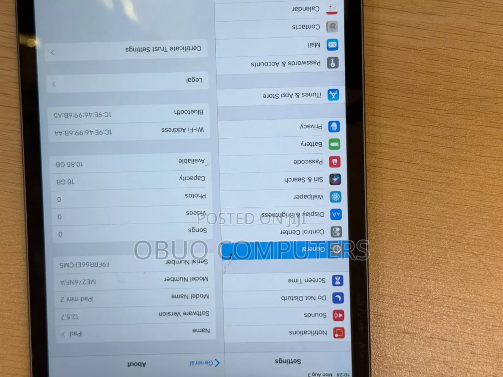 Apple iPad mini 2 16 GB Silver