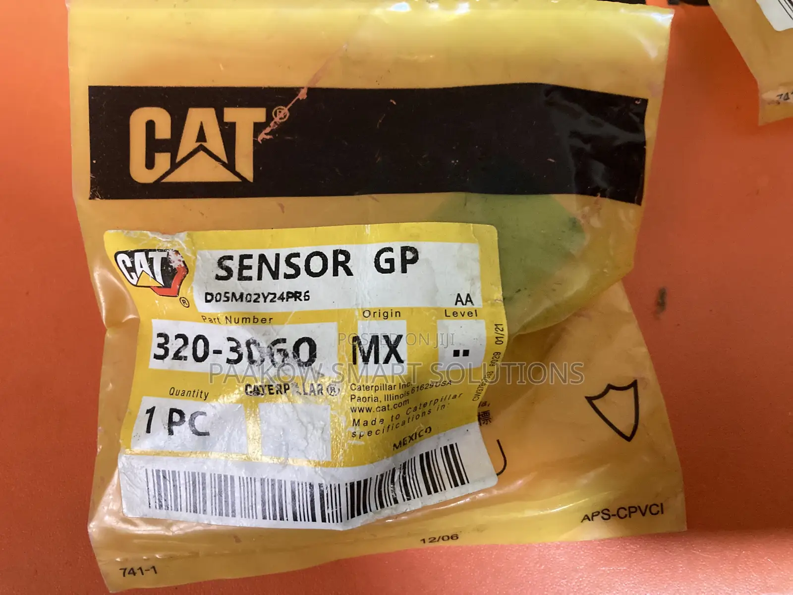 Caterpillar Engine Oil Pressure Sensor 320-3062