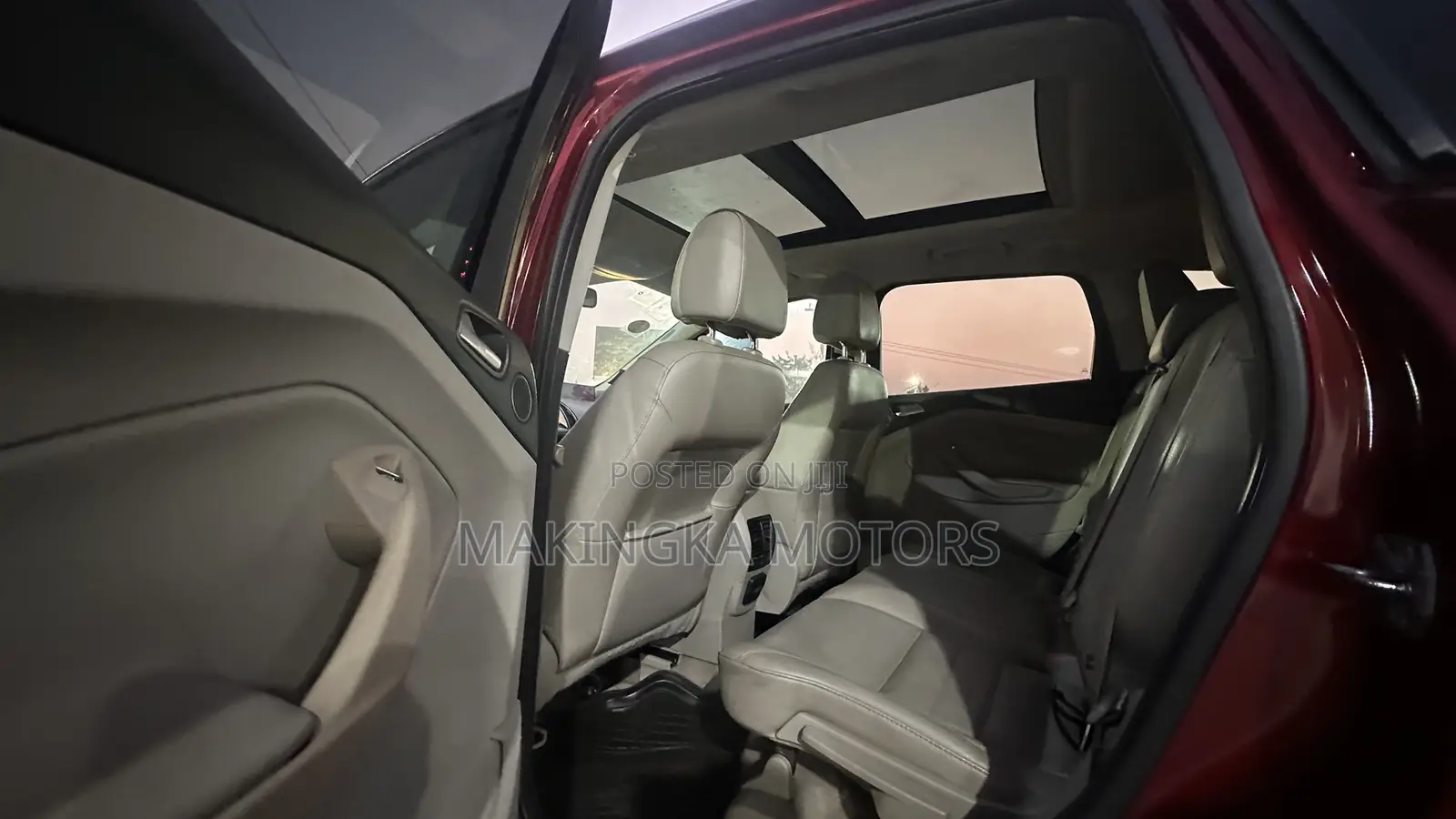 Ford Escape Titanium 4dr SUV AWD  (1.6L 4cyl Turbo 6A) 2014 Red