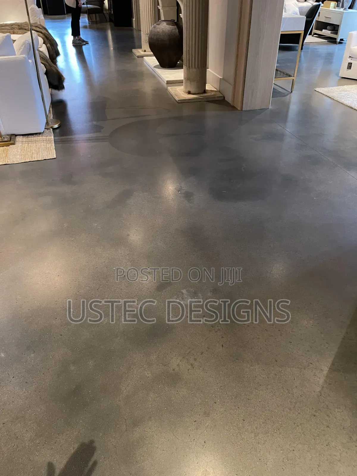 Polished Stained Concrete Floors