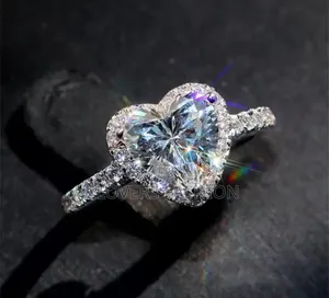 Beautiful Silver Promise Ring 