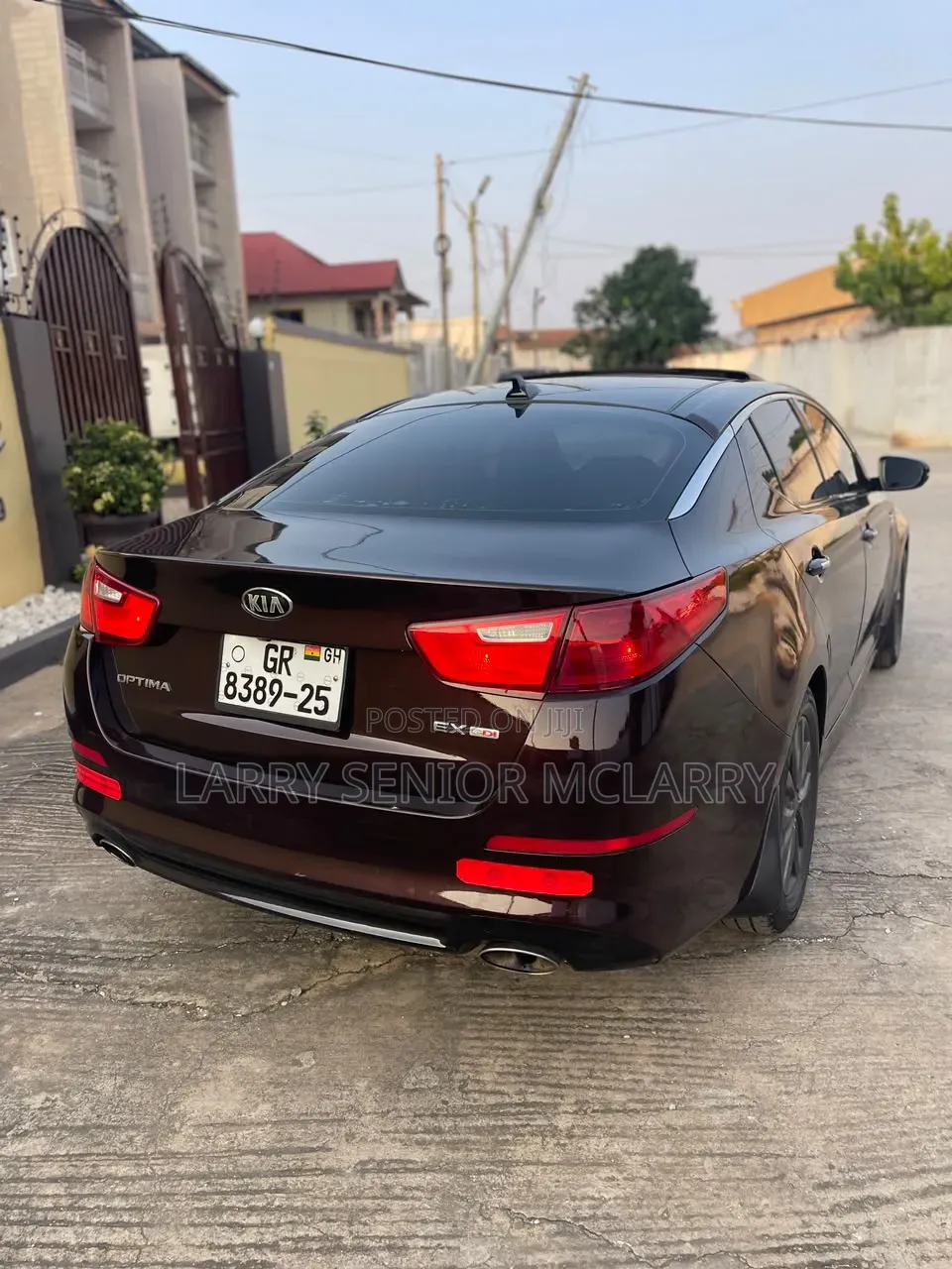 Kia Optima 2015 Burgundy