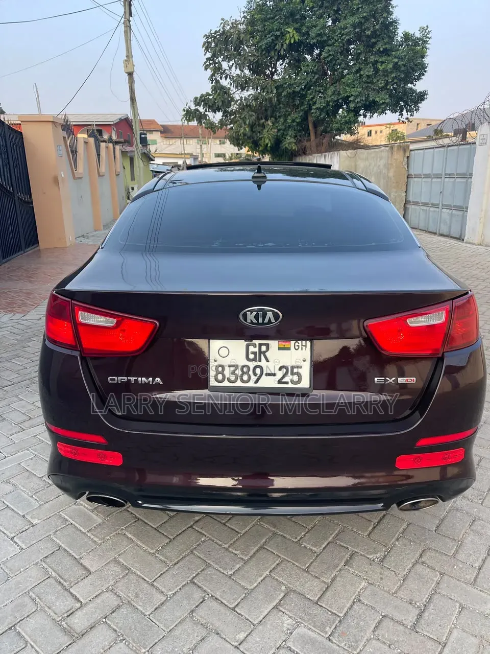 Kia Optima 2015 Burgundy
