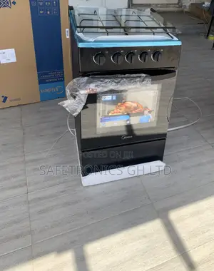 High Reliable Midea 4-Burner Gas Cooker Oven Grill