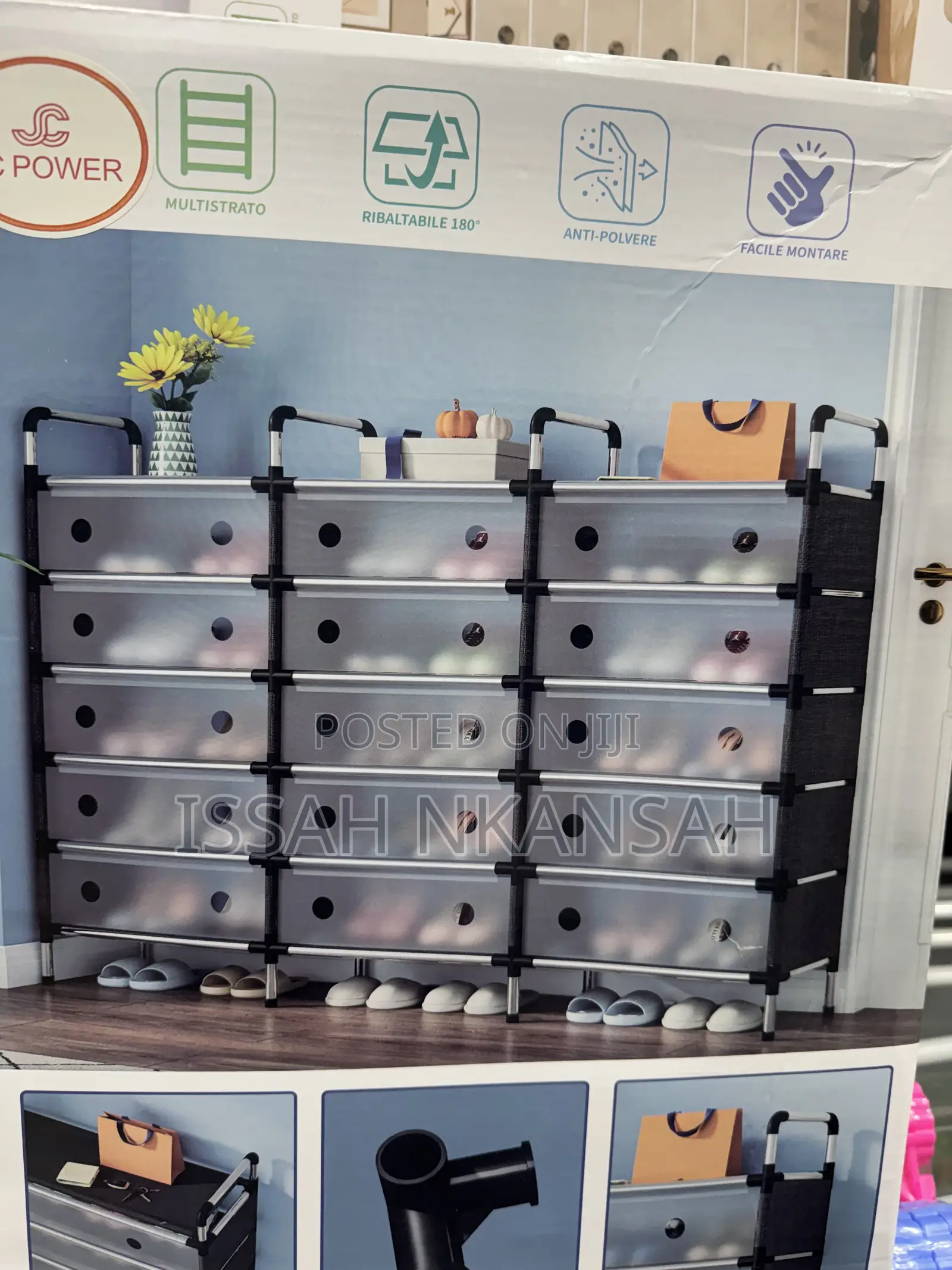 Foldable Shoes Rack