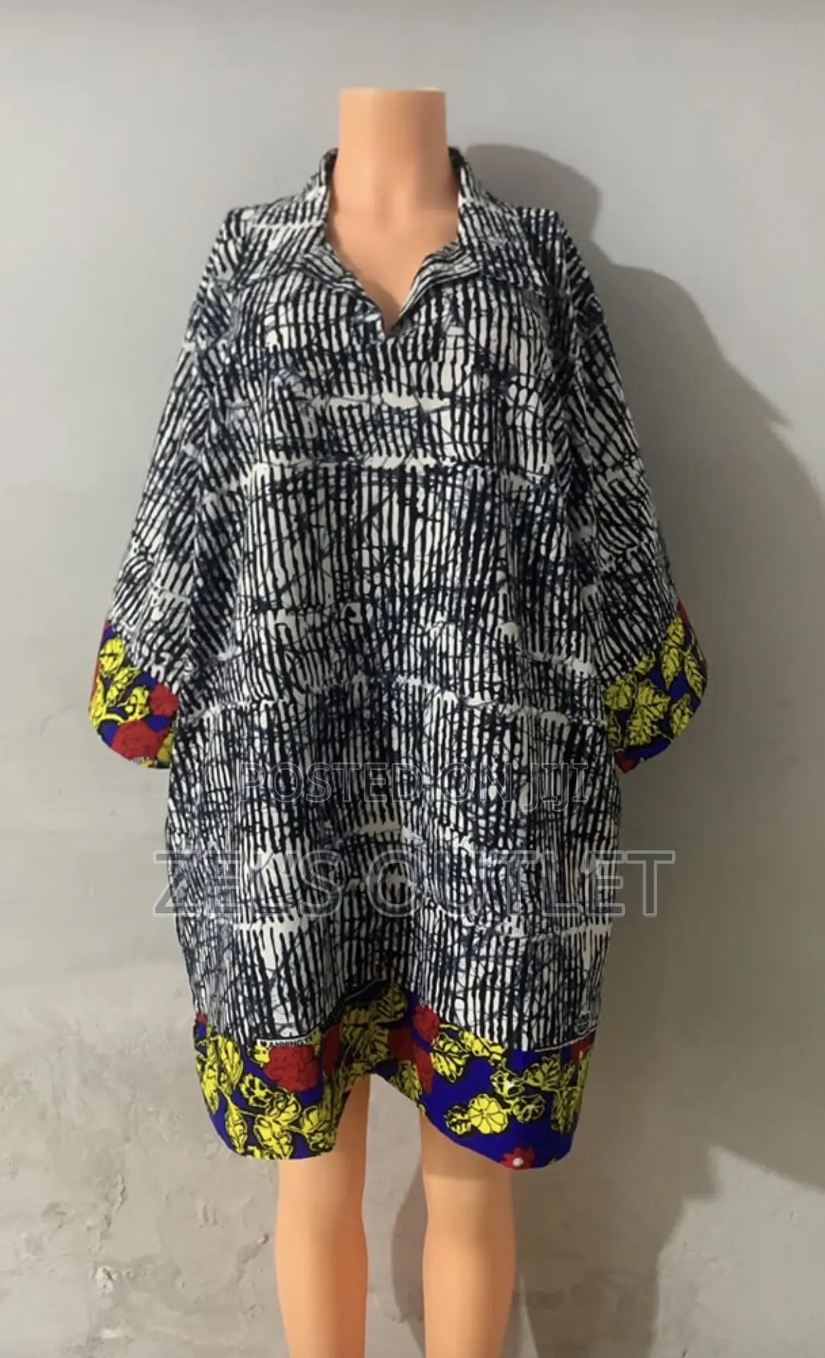Ankara Lounge Dress