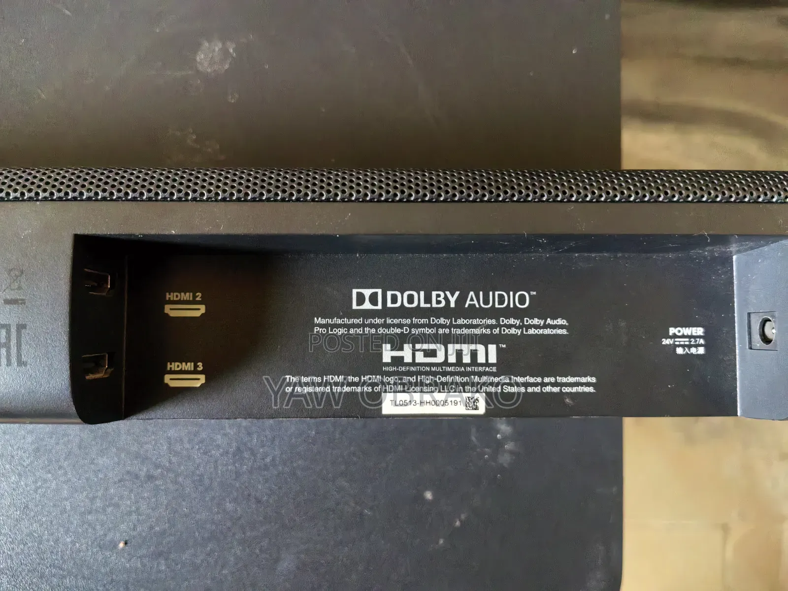 JBL Soundbar With Subwoofer