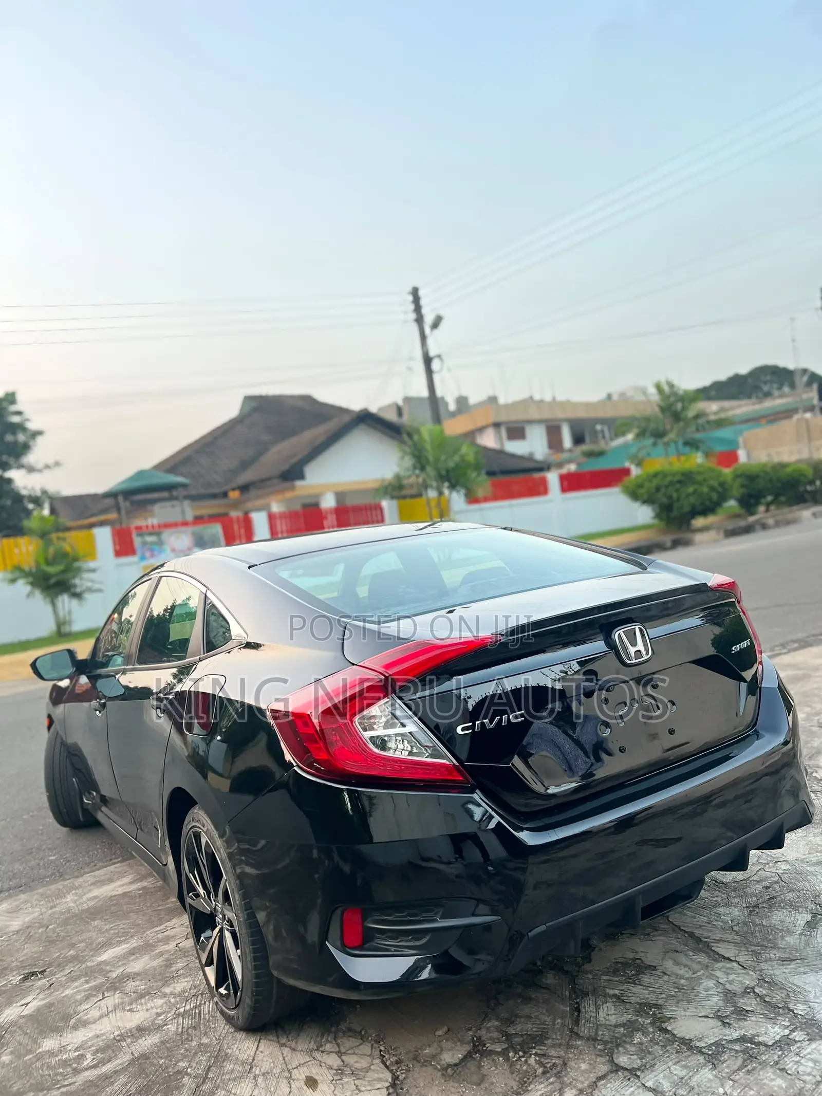 Honda Civic Sport Sedan 2020 Black