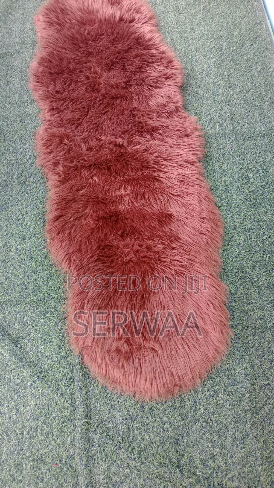 Bedside Fur Carpet