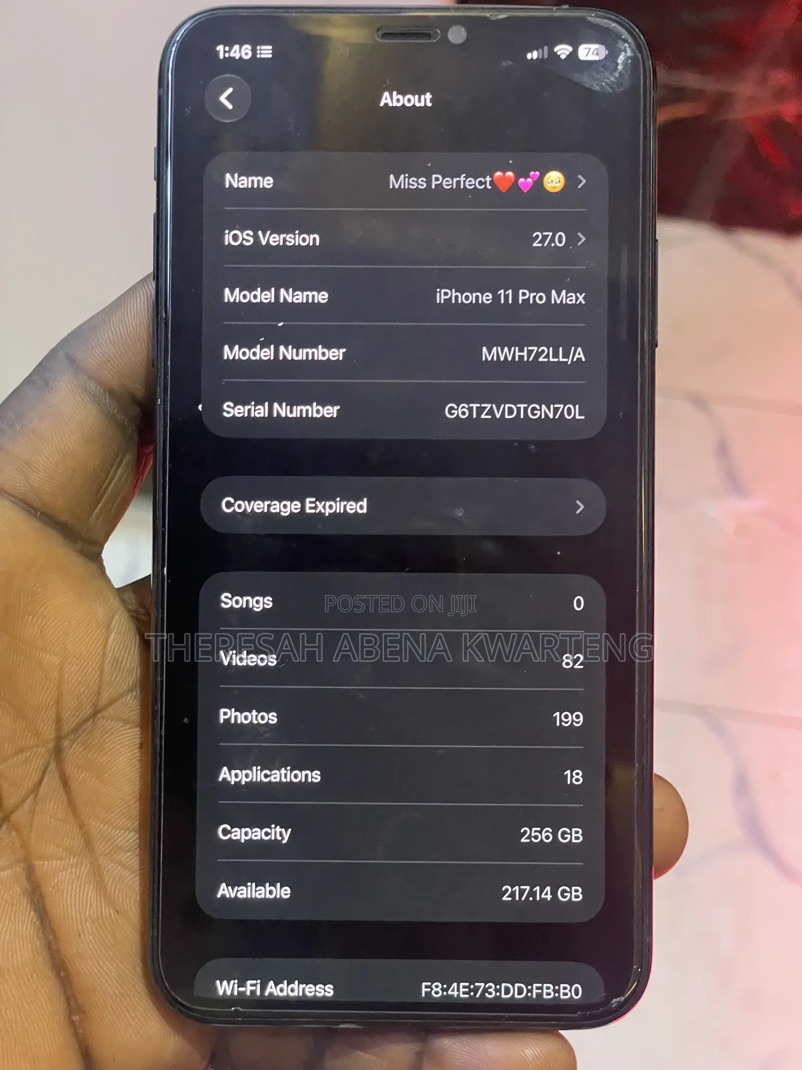 New Apple iPhone 11 Pro Max 256 GB Green