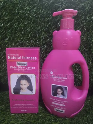 Blemish Care Natural Fairness Kids Glow Lotion Wash.