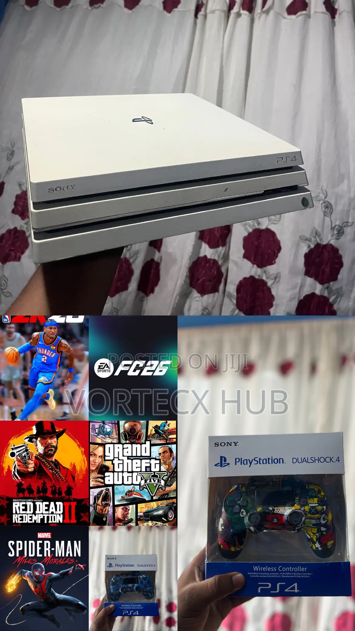 PlayStation 4 Pro 1TB 5 Offline Games