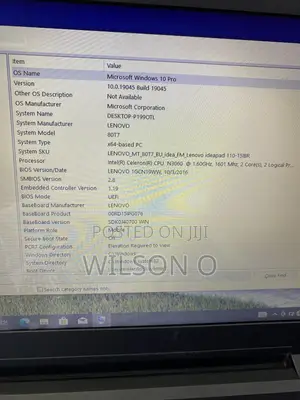 Laptop Lenovo Ideapad 3 4GB Intel HDD 320GB