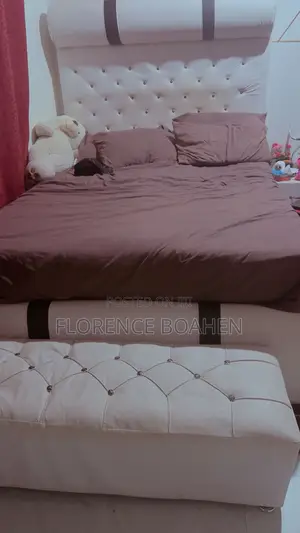 Double Bed Frame With Ottoman