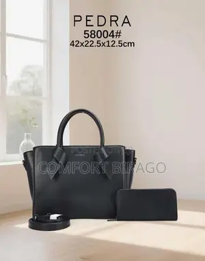 Quality Ladies Leather Handbags With Purse Available