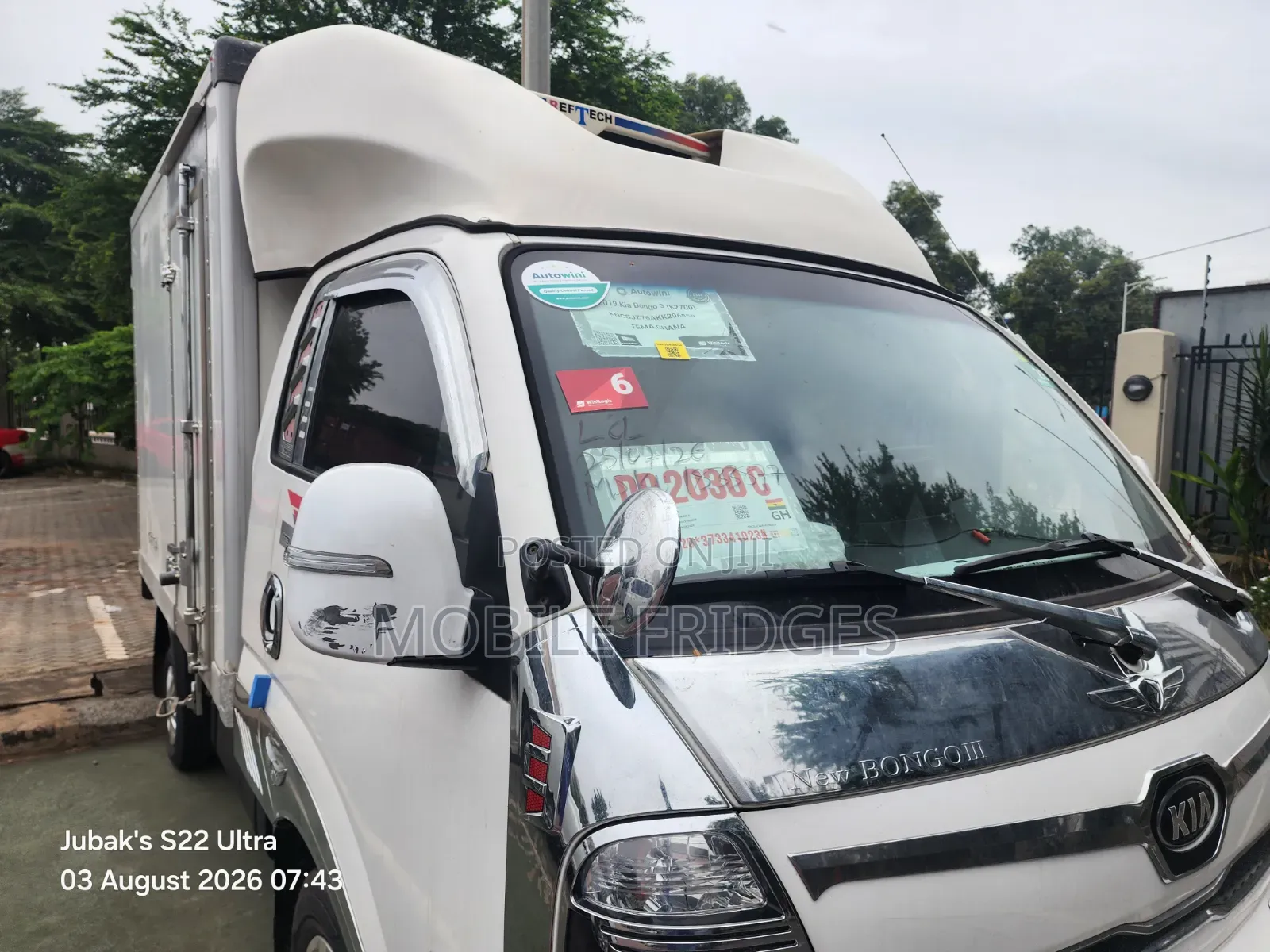 Clean and Solid 2018 Kia Refrigerated Van Arriving in June