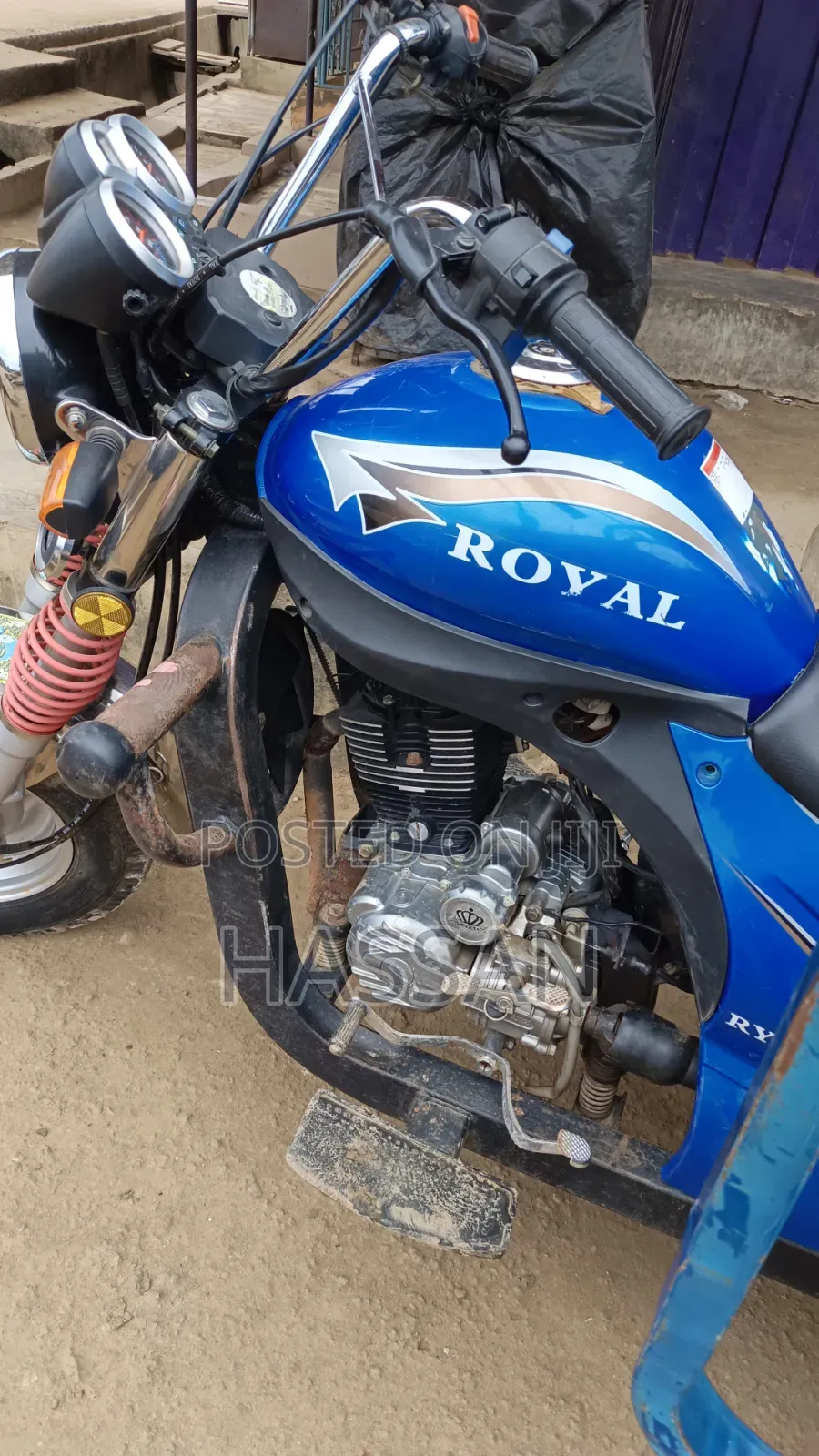 Royal Motorcycle 2025 Blue