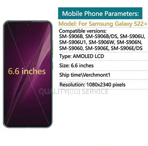 Dynamic AMOLED S22 Plus Screen