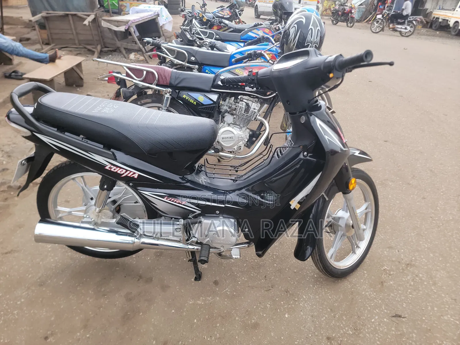 New Luojia 110cc 2026 Black