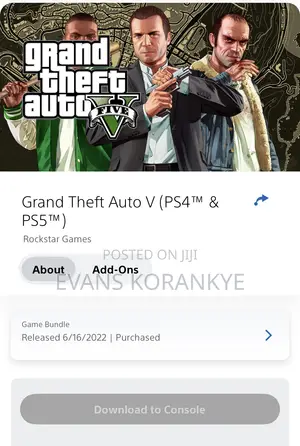 PlayStation 5 4 Purchased Games Accounts for Sale