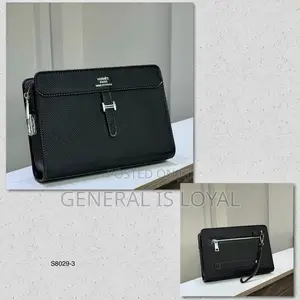 Hermes Black Leather Men’s Purse With Lock