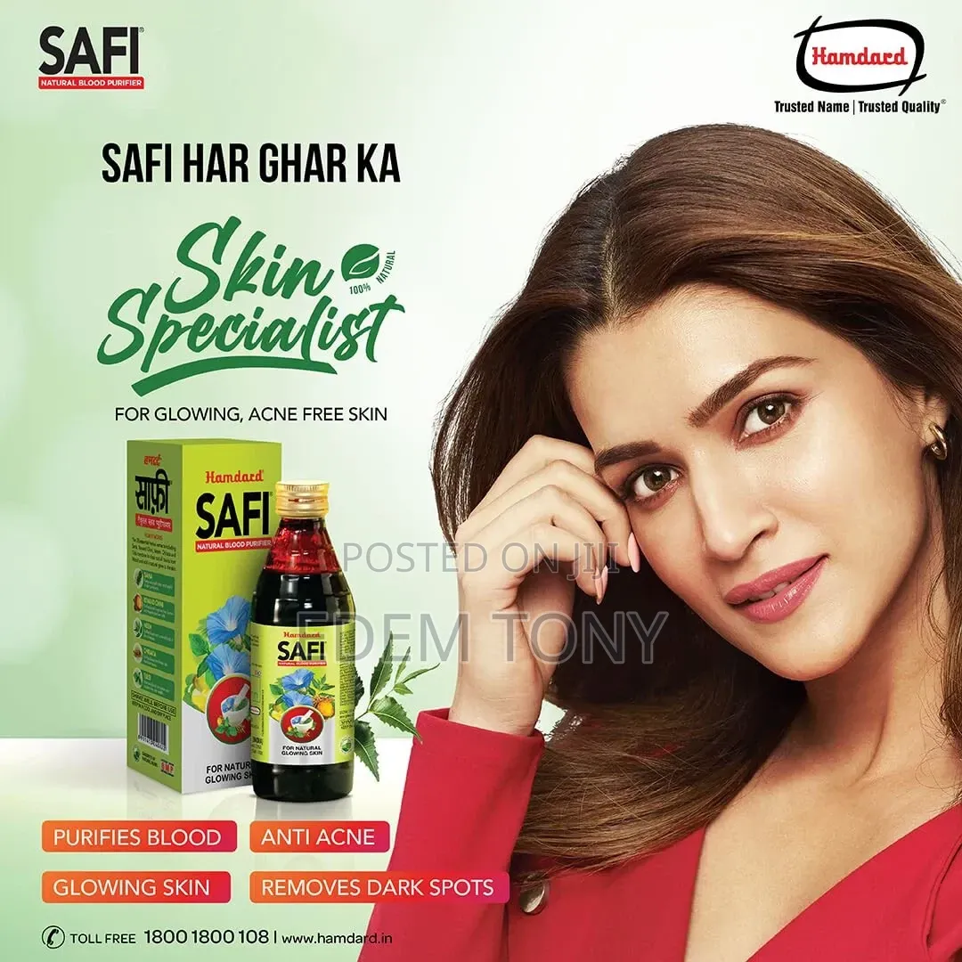 Hamdard Safi Natural Blood Purifier Syrup -for Pimples,Acne Dark Spot