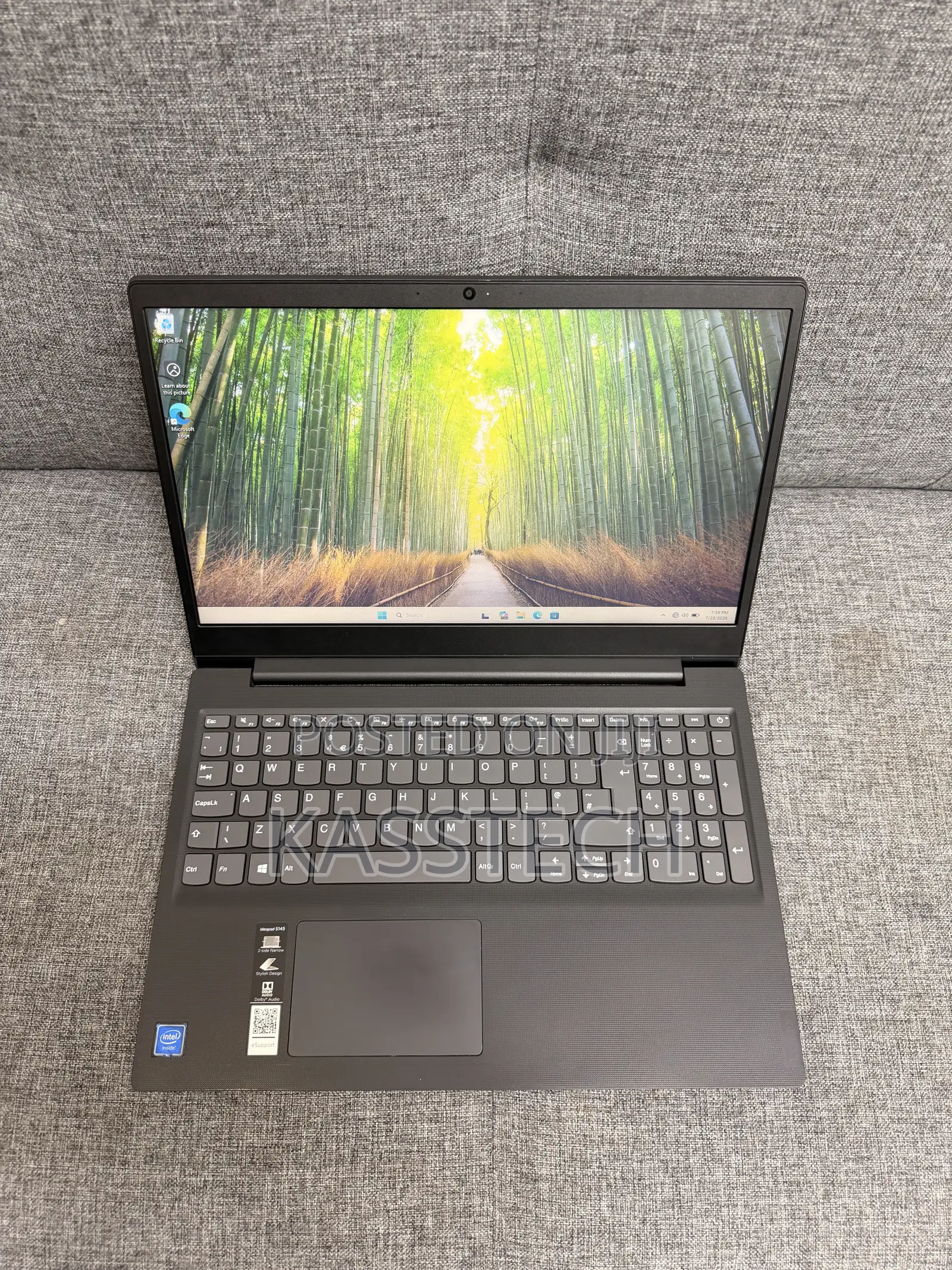 Laptop Lenovo 8GB Intel SSD 128GB
