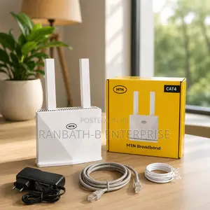 Brand New Original MTN CAT4 Broadband Router – Complete Package