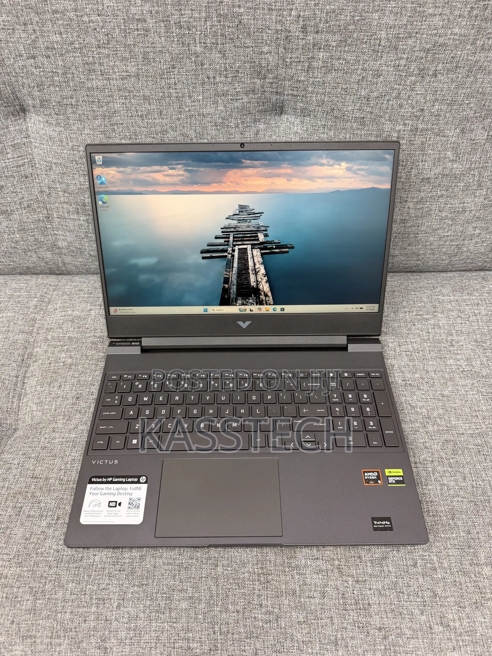 Laptop HP Victus 15 16GB AMD Ryzen 5 SSD 512GB