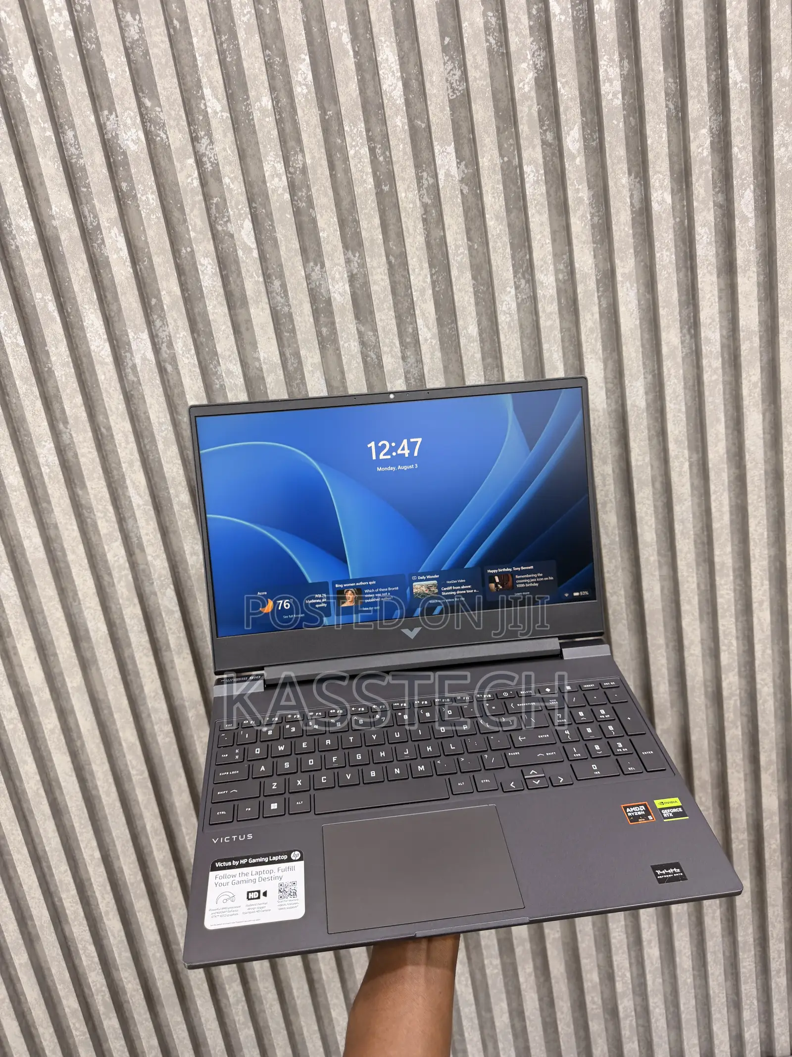 Laptop HP Victus 15 16GB AMD Ryzen 5 SSD 512GB