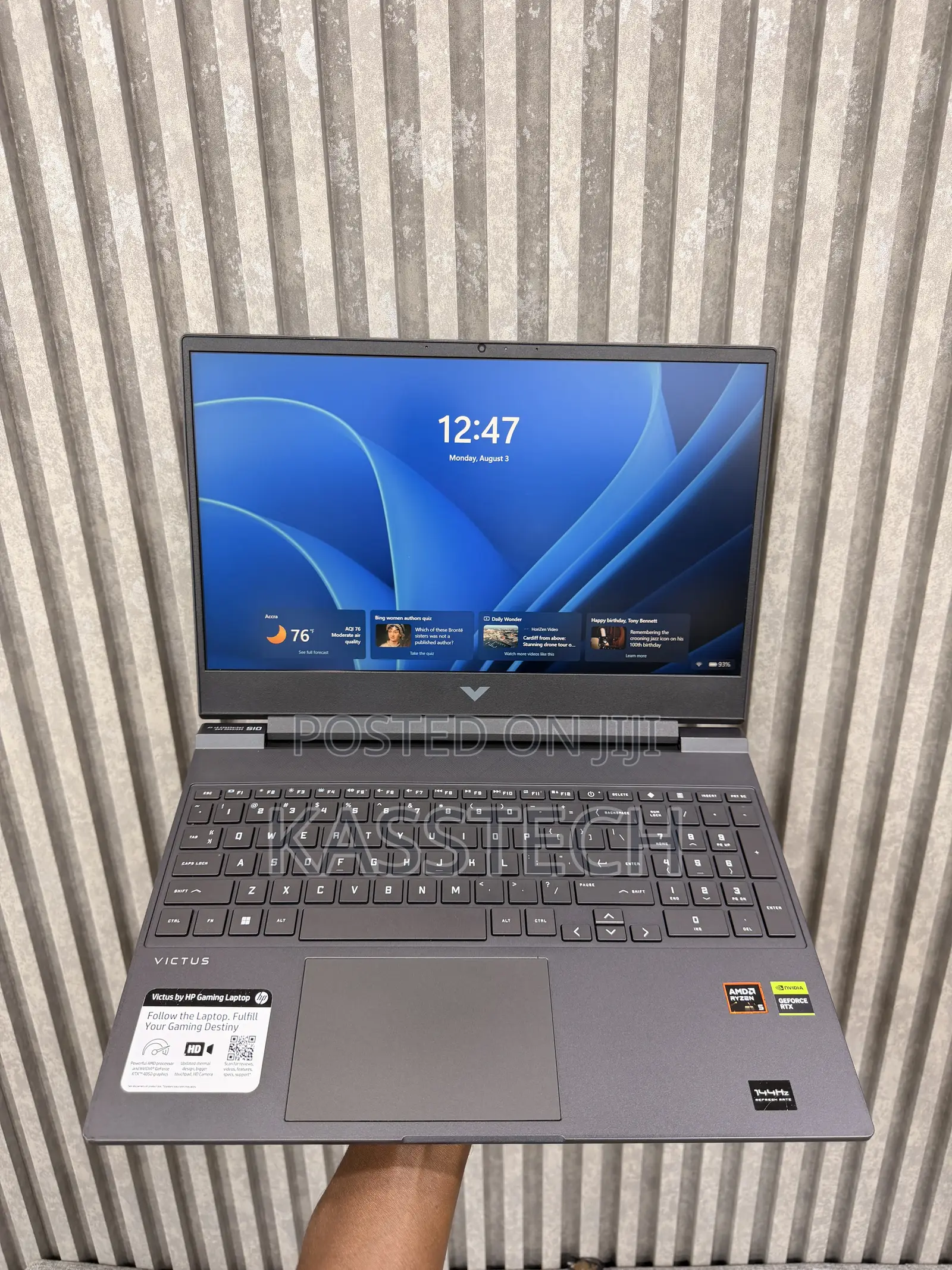Laptop HP Victus 15 16GB AMD Ryzen 5 SSD 512GB