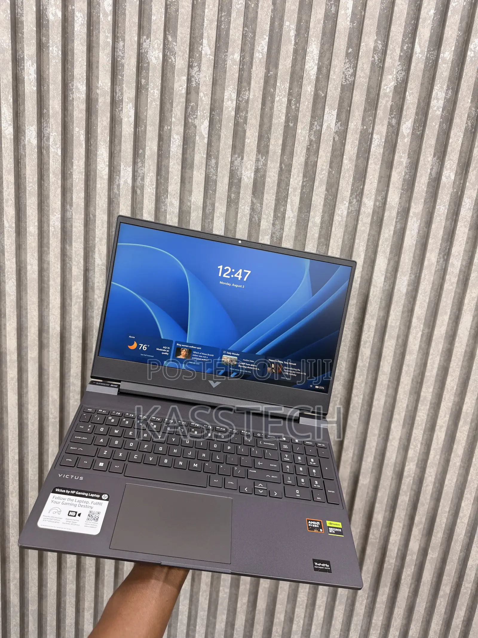 Laptop HP Victus 15 16GB AMD Ryzen 5 SSD 512GB