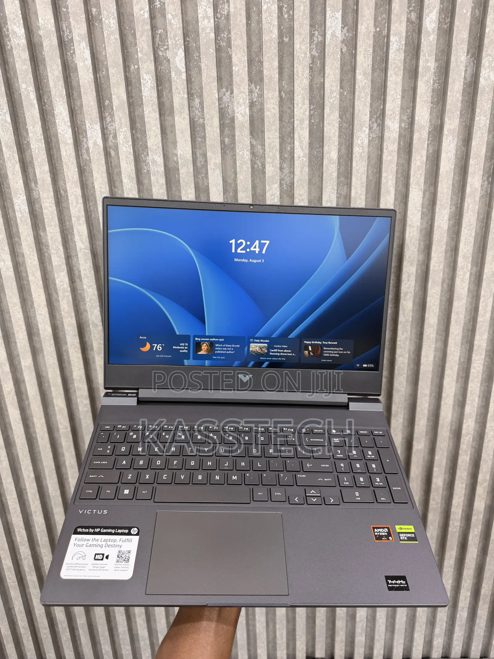 Laptop HP Victus 15 16GB AMD Ryzen 5 SSD 512GB